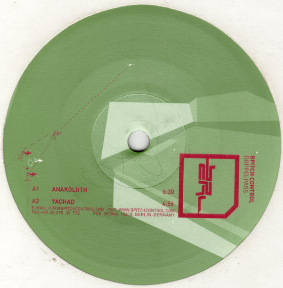 Sascha Funke & Djoker Daan - Doppelpass | BPitch Control (BPITCH CONTROL 011) - main