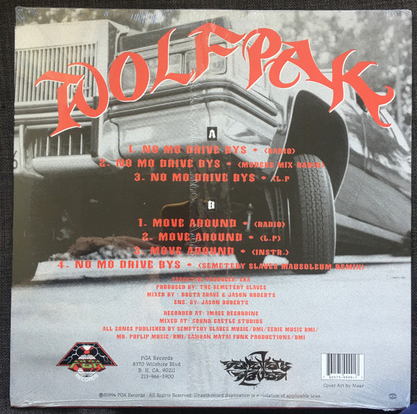 Wolfpak - No Mo Drivebys | PGA Records (PGA025) - 2 Wolfpak - No Mo Drivebys | PGA Records (PGA025) - 2