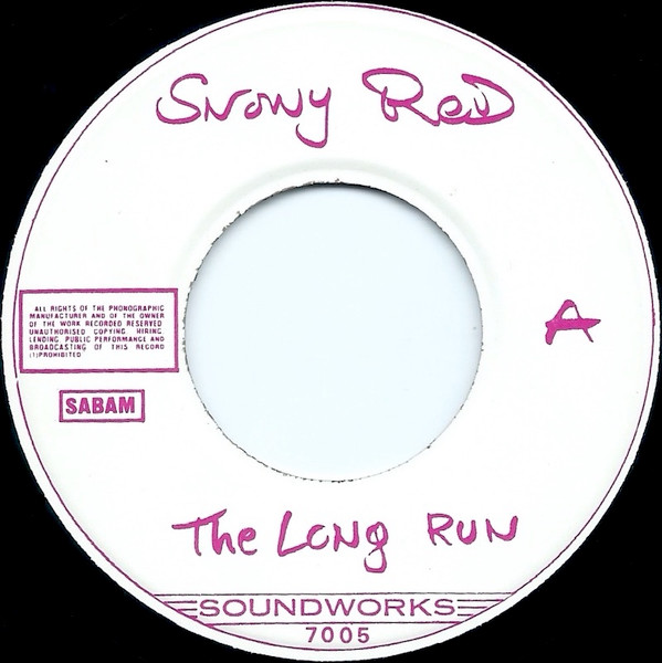 Snowy Red - The Long Run / Psychoscratch | Soundwork (7005) - 3