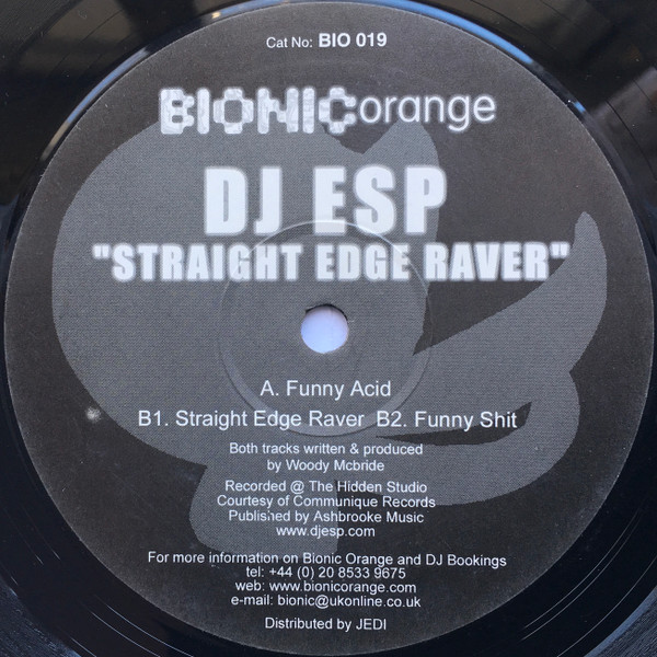 DJ ESP - Straight Edge Raver | Bionic Orange (BIO 019)