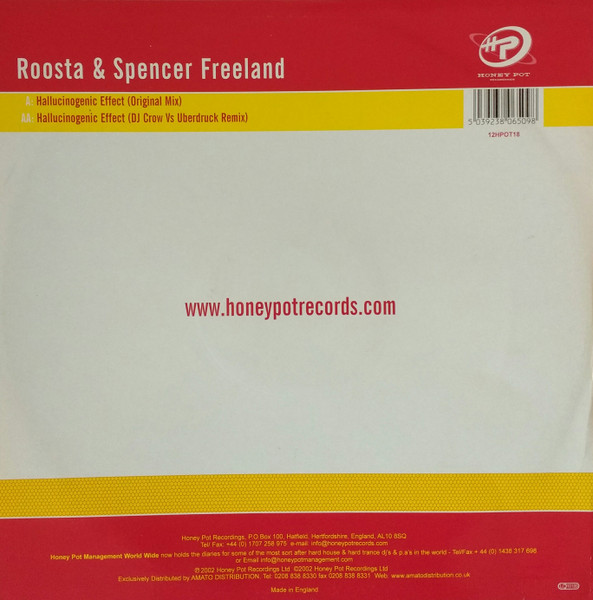 Roosta & Spencer Freeland - Hallucinogenic Effect | Honey Pot Recordings (12HPOT18) - 2