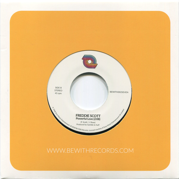 Freddie Scott - (You) Got What I Need | Be With Records (BEWITH002SEVEN) - 4