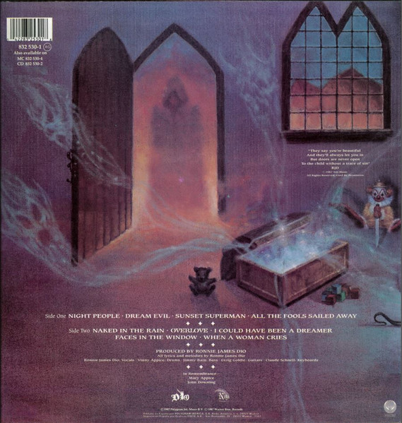 Dio - Dream Evil | Vertigo (832 530-1) - 2