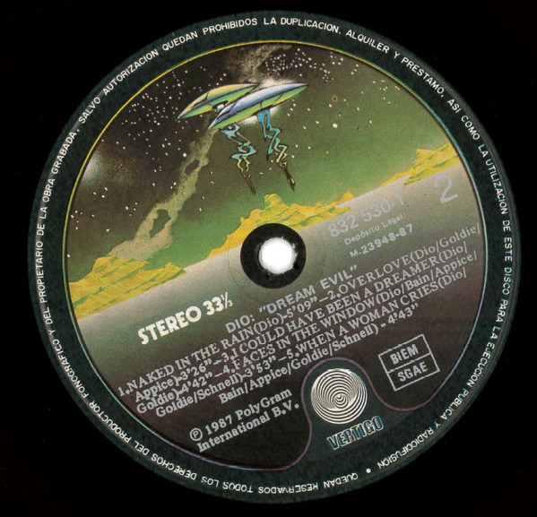 Dio - Dream Evil | Vertigo (832 530-1) - 4