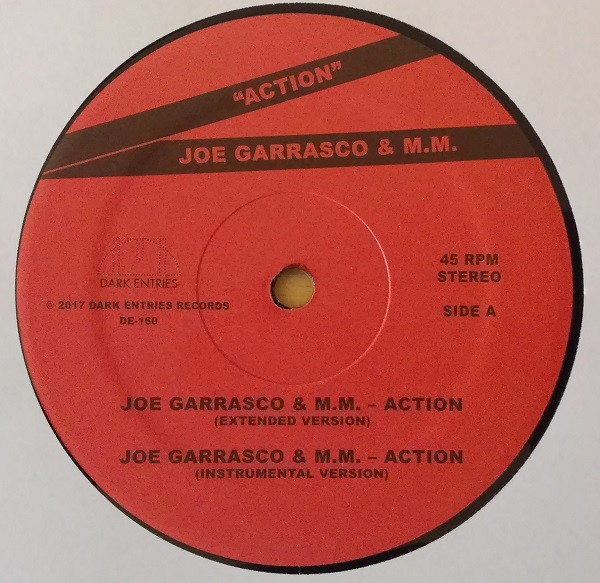 Joe Garrasco & M.M. - Action | Dark Entries (DE-160) - 3