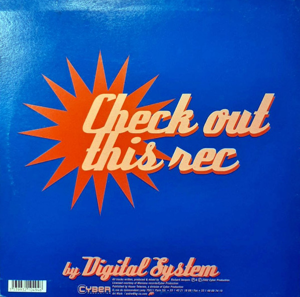 Digital System - Check Out This Rec | Mañana Records (MORNING 003) - 3