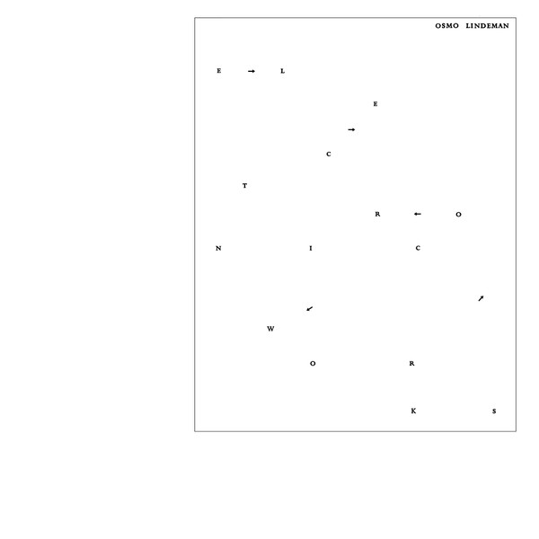 Osmo Lindeman - Electronic Works | Sähkö Recordings (SAHKO035) - main
