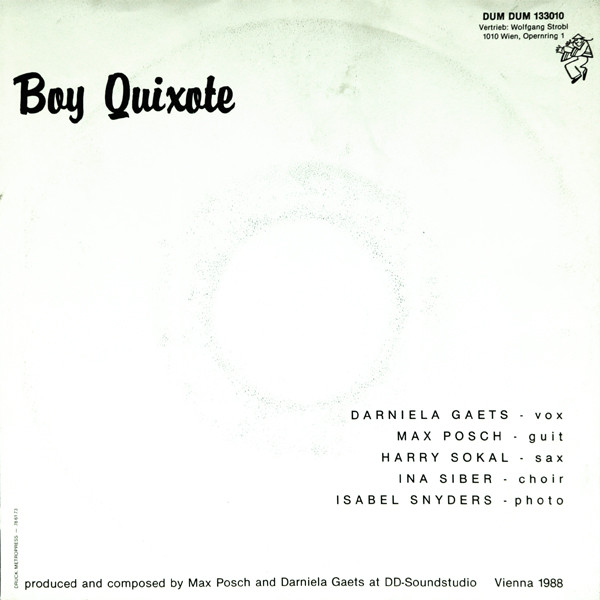 Damae - Boy Quixote | DD-Records (DUM DUM 133010) - 2 Damae - Boy Quixote | DD-Records (DUM DUM 133010) - 2