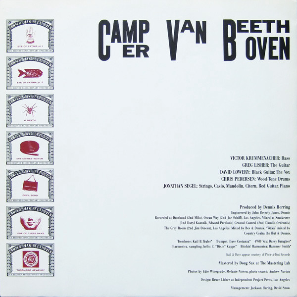 Camper Van Beethoven - Our Beloved Revolutionary Sweetheart | Virgin (V2516) - 3