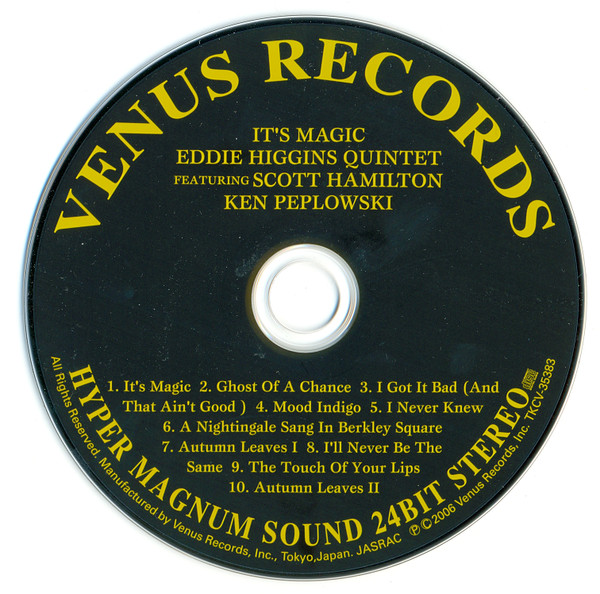 Eddie Higgins Quintet - It's Magic | Venus Records (TKCV-35383) - 3