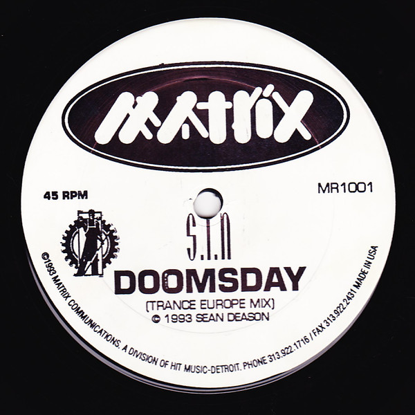 S.I.N. - Doomsday | Matrix (MR1001) - main S.I.N. - Doomsday | Matrix (MR1001) - main