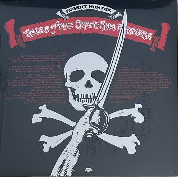 Robert Hunter - Tales Of The Great Rum Runners | Rhino Records (R1 726490) - 2