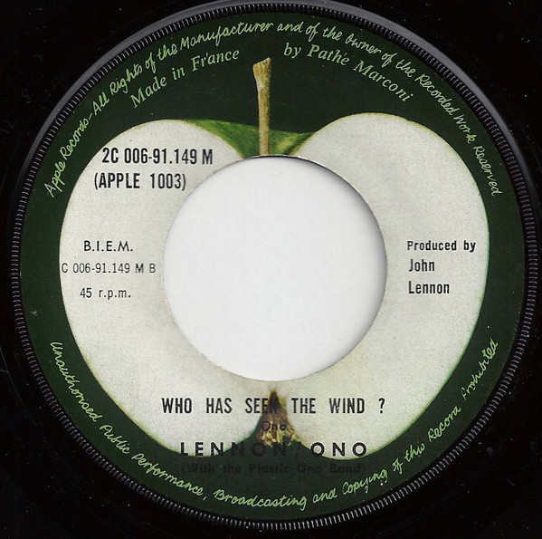 John Lennon - Instant Karma! | Apple Records (2C 006-91.149 M) - 4