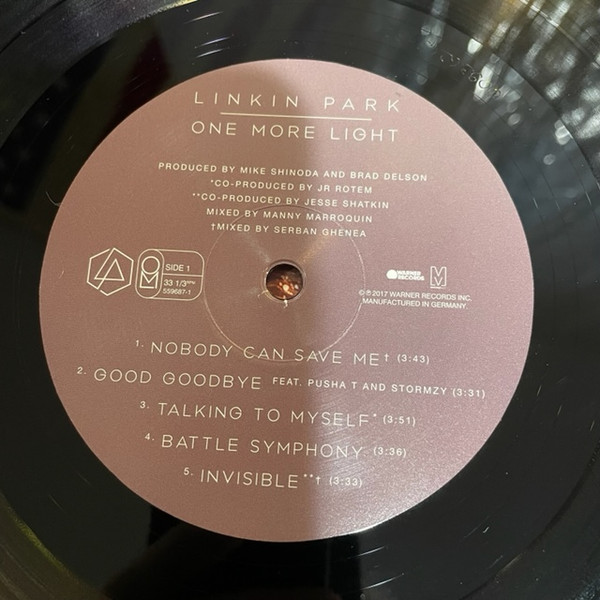 Linkin Park - One More Light | Warner Records (093624913245) - 3 Linkin Park - One More Light | Warner Records (093624913245) - 3