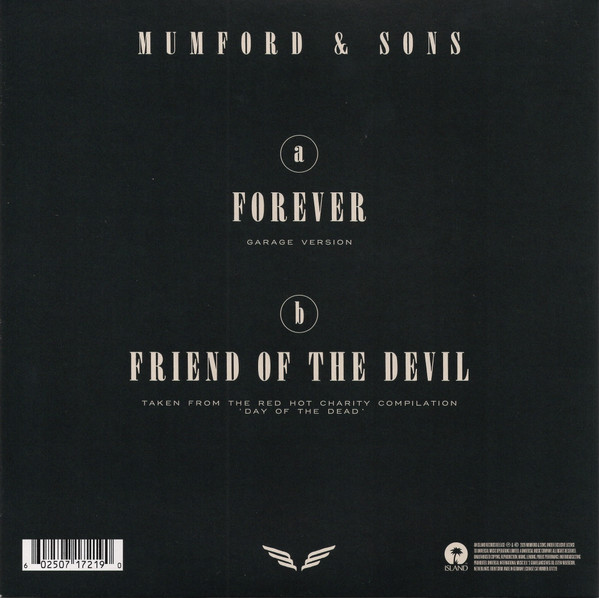 Mumford & Sons - Forever (Garage Version) | Island Records (0717219) - 2