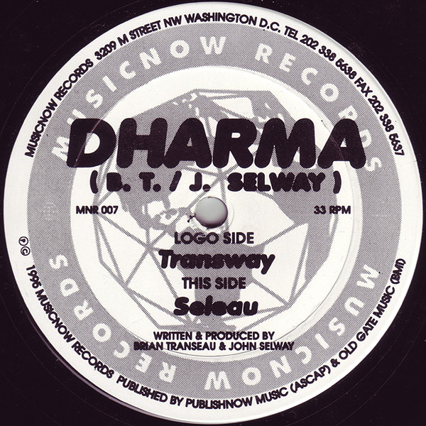 Dharma - Transway / Seleau | Musicnow Records (MNR 007) - main