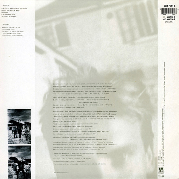 Sting - The Dream Of The Blue Turtles | A&M Records (393 750-1) - 2 Sting - The Dream Of The Blue Turtles | A&M Records (393 750-1) - 2