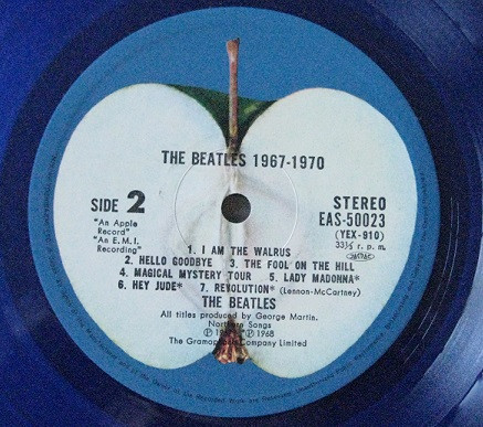 The Beatles - 1967-1970 (2LP - Japan - Blue Vinyl) [Vinyl] | Apple Records (EAS-50023•24) - 3