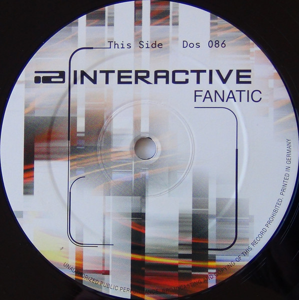 Interactive - Fanatic | Dos Or Die Recordings (DOS 086) - main