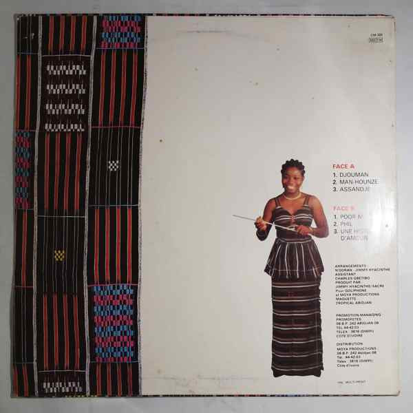 Antoinette Konan - Man-Hounzé | Not On Label (CM 222) - 2