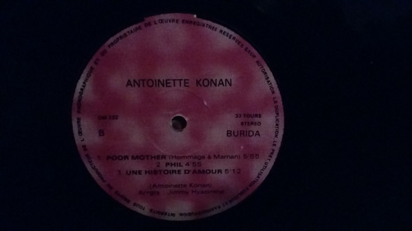 Antoinette Konan - Man-Hounzé | Not On Label (CM 222) - 4
