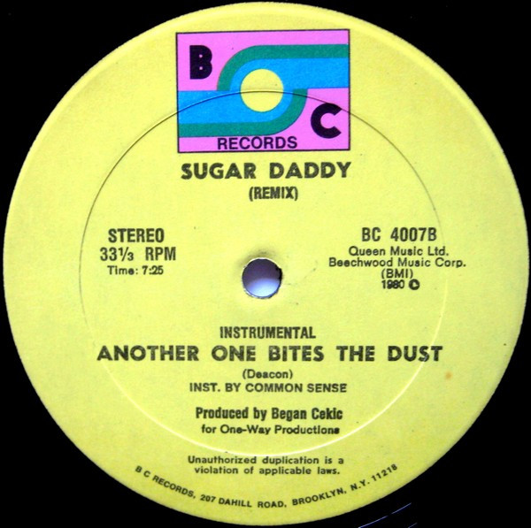 Sugar Daddy - Another One Bites The Dust | BC Records (BC 4007) - 2 Sugar Daddy - Another One Bites The Dust | BC Records (BC 4007) - 2