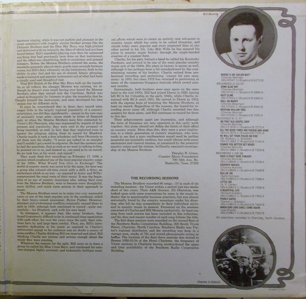 Monroe Brothers - Feast Here Tonight | Bluebird (AXM2-5510) - 4 Monroe Brothers - Feast Here Tonight | Bluebird (AXM2-5510) - 4