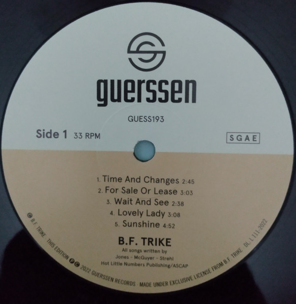B.F. Trike - B.F. Trike | Guerssen (GUESS193) - 4 B.F. Trike - B.F. Trike | Guerssen (GUESS193) - 4