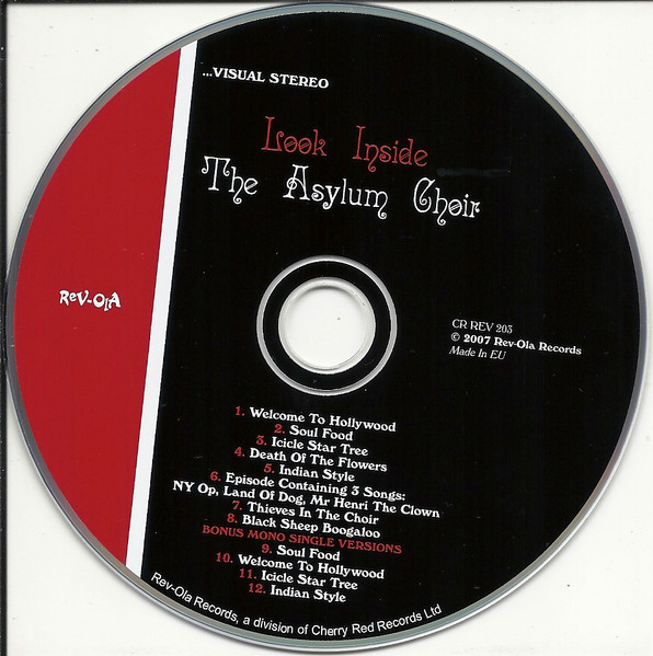 Asylum Choir - Look Inside The Asylum Choir CD | Rev-Ola (CR REV 203) - 4 Asylum Choir - Look Inside The Asylum Choir CD | Rev-Ola (CR REV 203) - 4