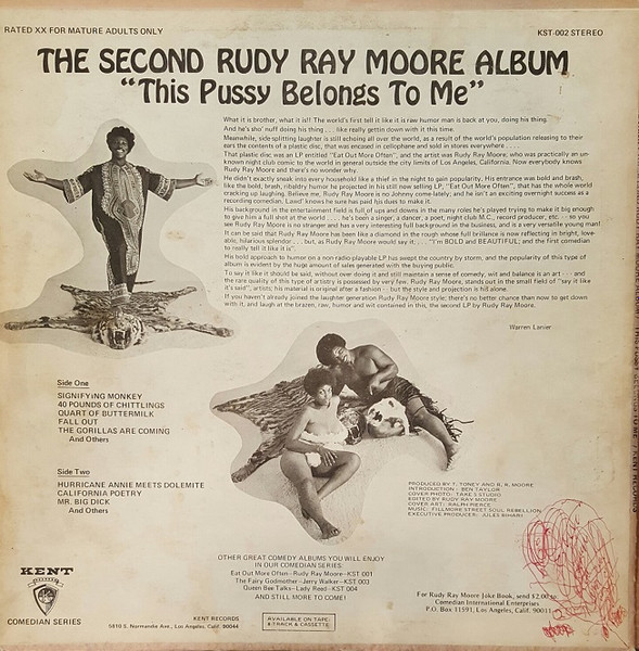 Rudy Ray Moore - This Pussy Belongs To Me | Kent (KST-002) - 2