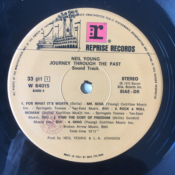 Neil Young - Journey Through The Past | Reprise Records (W64015) - 4 Neil Young - Journey Through The Past | Reprise Records (W64015) - 4