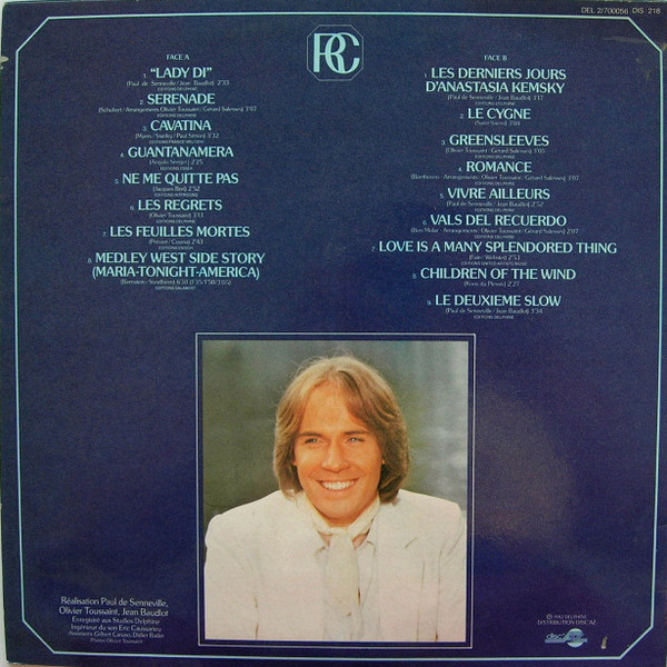 Richard Clayderman - Rêveries N°2 | Delphine (DEL 2/700056) - 2