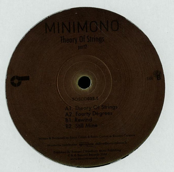 Minimono - Theory Of Strings (Part2) | Bosconi Records (BOSCO035.5) - 2 Minimono - Theory Of Strings (Part2) | Bosconi Records (BOSCO035.5) - 2