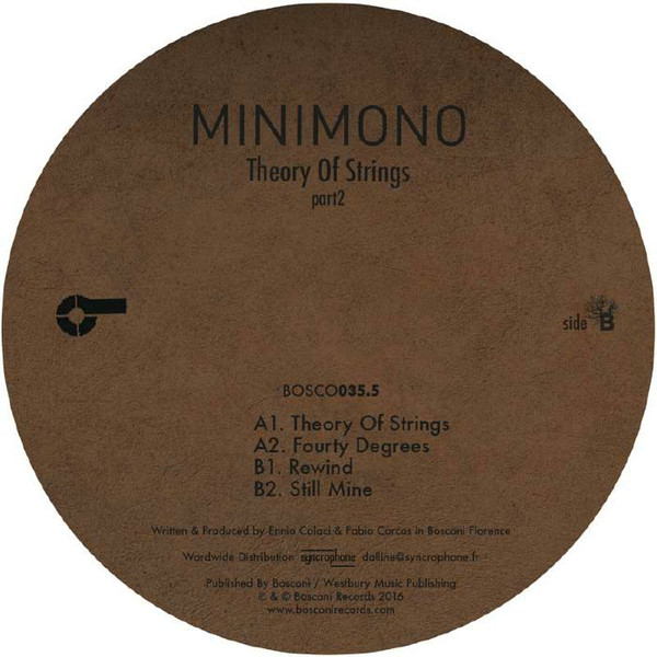 Minimono - Theory Of Strings (Part2) | Bosconi Records (BOSCO035.5) - 3 Minimono - Theory Of Strings (Part2) | Bosconi Records (BOSCO035.5) - 3
