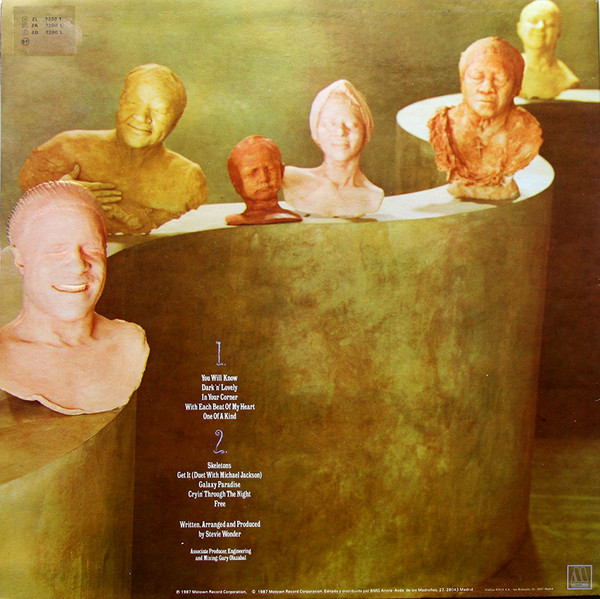 Stevie Wonder - Characters | Motown (ZL 72001) - 4
