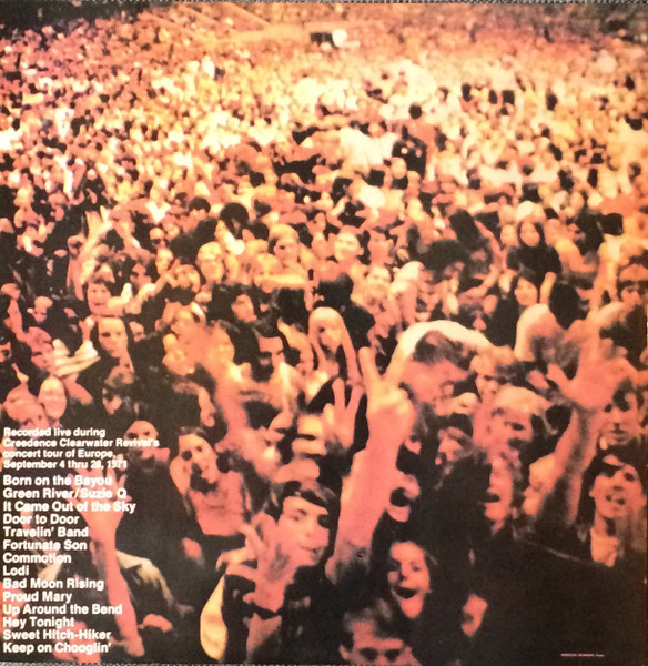 Creedence Clearwater Revival - Live In Europe | Fantasy (LP-S-88-1/2) - 2