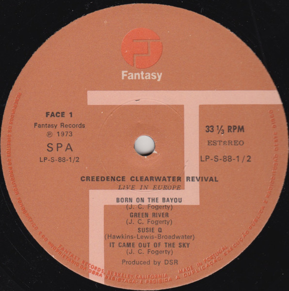 Creedence Clearwater Revival - Live In Europe | Fantasy (LP-S-88-1/2) - 4