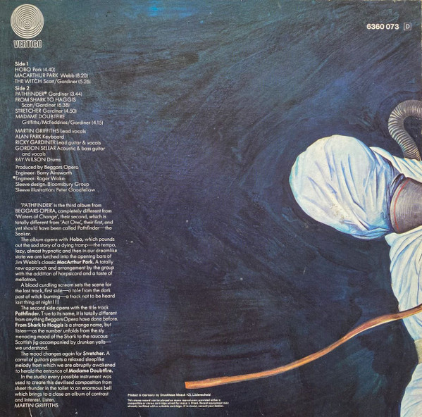 Beggars Opera - Pathfinder | Vertigo (6360 073) - 2