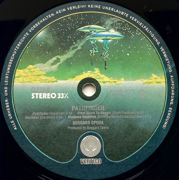 Beggars Opera - Pathfinder | Vertigo (6360 073) - 4