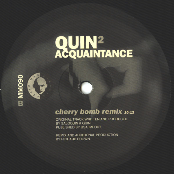 Quin² - Acquaintance | Music Man Records (MM090) - 2 Quin² - Acquaintance | Music Man Records (MM090) - 2