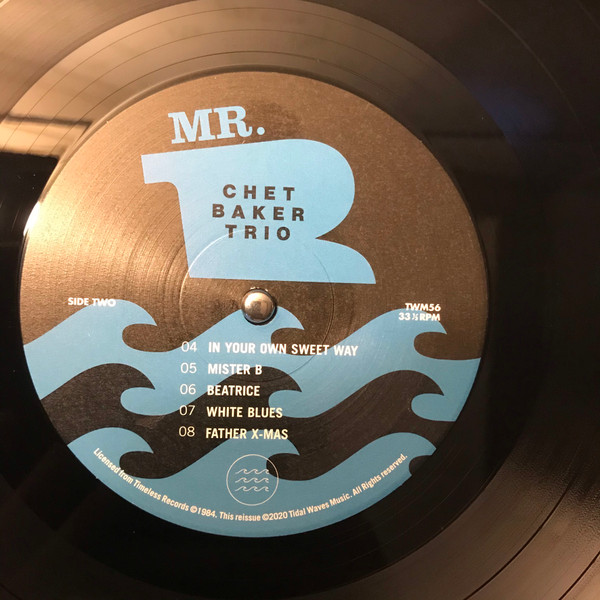 Chet Baker Trio - Mr. B | Tidal Waves Music (TWM56) - 4