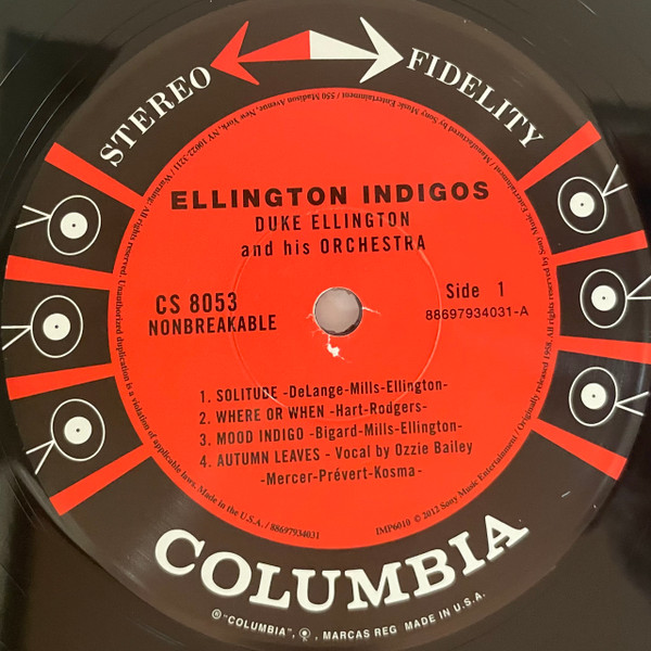 Duke Ellington And His Orchestra - Ellington Indigos | Impex Records (IMP6010) - 3