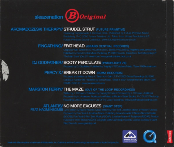 Various - B-Original | Sleazenation Magazine (05672) - 2