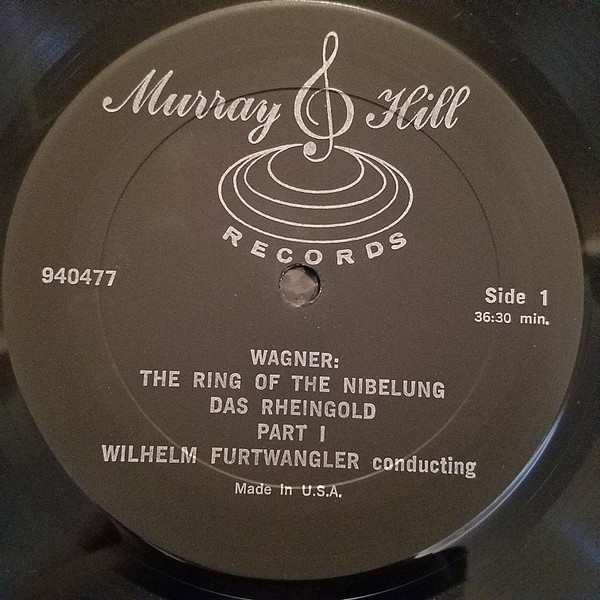 Richard Wagner - Wilhelm Furtwängler conducting Orchestra Del Teatro Alla Scala And Coro Del Teatro Alla Scala - The Ring Of The Nibelung: Das Rheingold, Die Walküre, Siegfried, Götterdämmerung | Murray Hill Records (940477) - 3 Richard Wagner - Wilhelm Furtwängler conducting Orchestra Del Teatro Alla Scala And Coro Del Teatro Alla Scala - The Ring Of The Nibelung: Das Rheingold, Die Walküre, Siegfried, Götterdämmerung | Murray Hill Records (940477) - 3