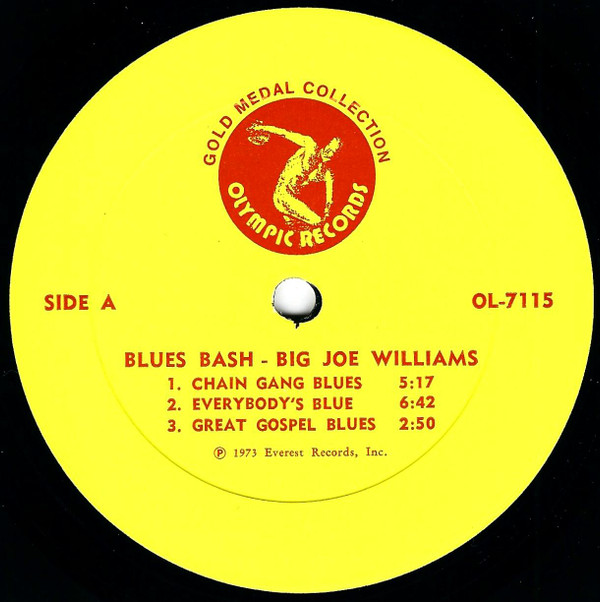 Big Joe Williams With Lightnin' Hopkins & Sonny Terry & Brownie McGhee - Blues Bash | Olympic Records (OL-7115) - 2 Big Joe Williams With Lightnin' Hopkins & Sonny Terry & Brownie McGhee - Blues Bash | Olympic Records (OL-7115) - 2