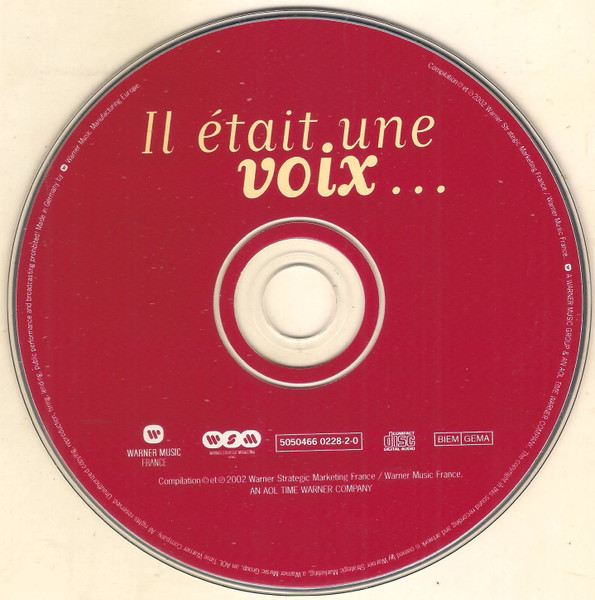 Various - Il Était Une Voix... | Warner Music France (5050466 0228-2-0) - 3