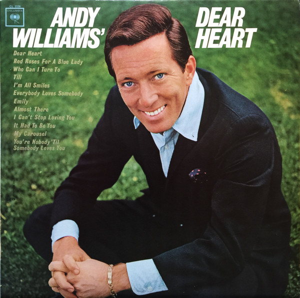 Andy Williams - Andy Williams' Dear Heart | Columbia (CL 2338) - main Andy Williams - Andy Williams' Dear Heart | Columbia (CL 2338) - main
