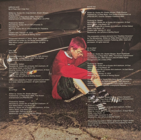 Lil Peep - California Girls | Death Note Music, LLC (LILP06) - 5 Lil Peep - California Girls | Death Note Music, LLC (LILP06) - 5