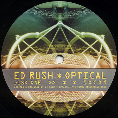 Ed Rush & Optical / DJ Trace & Optical - Socom | Virus Recordings (VRS 007) - 3 Ed Rush & Optical / DJ Trace & Optical - Socom | Virus Recordings (VRS 007) - 3