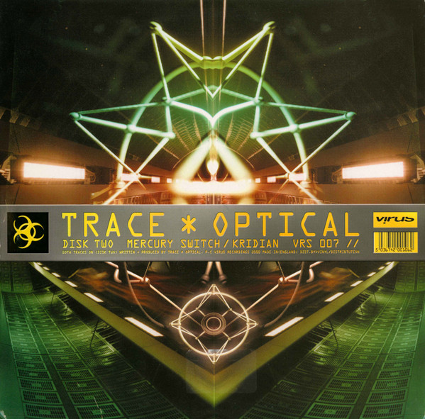 Ed Rush & Optical / DJ Trace & Optical - Socom | Virus Recordings (VRS 007) - 2 Ed Rush & Optical / DJ Trace & Optical - Socom | Virus Recordings (VRS 007) - 2